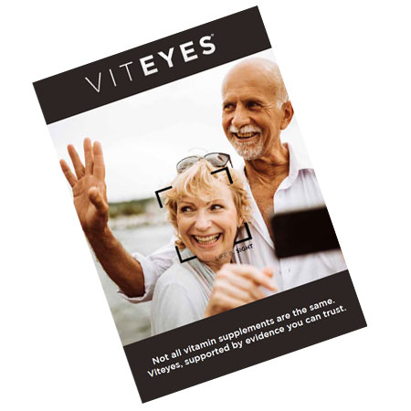 Viteyes A5 consumer leaflets (banded in 100's)