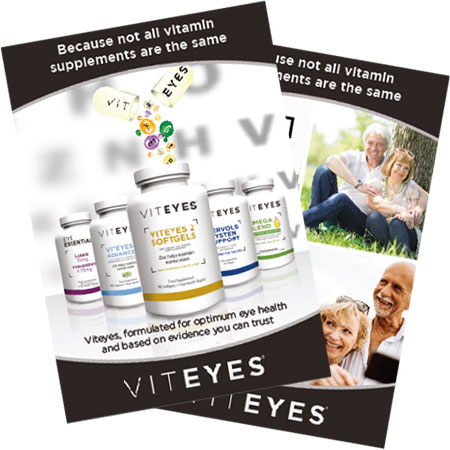 Viteyes A1 double sided poster