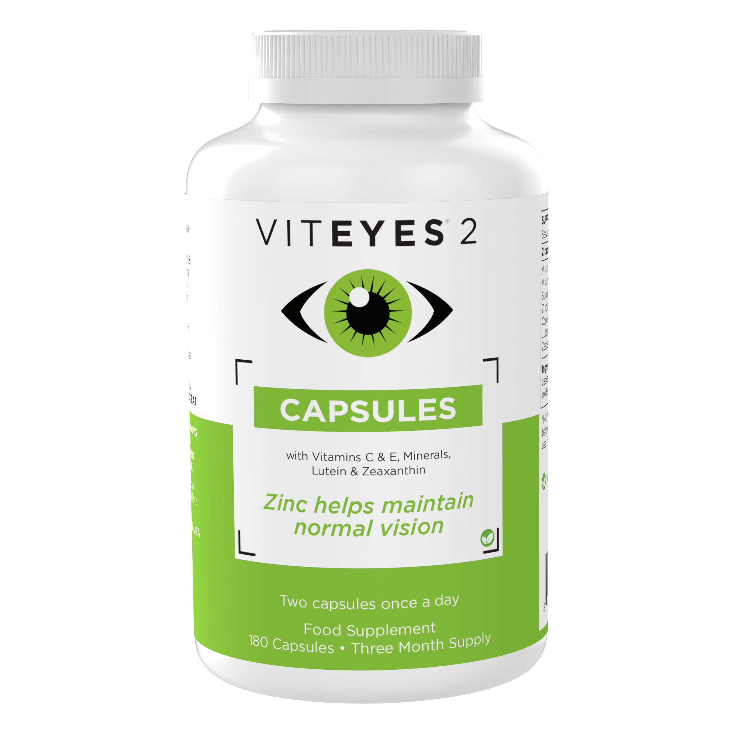 Bottle of Viteyes 2 CAPSULES
