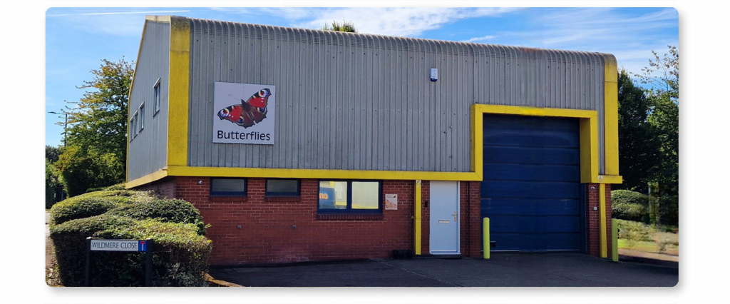 Butterflies Healthcare premises, Banbury for eye health, opticians, pharmacies