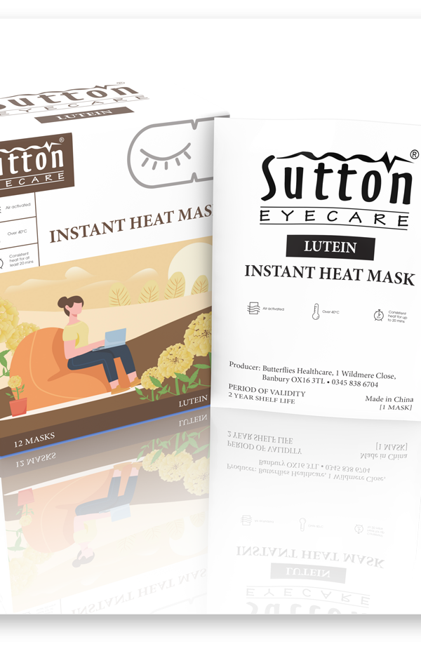 Sutton Eyecare instant heat mask